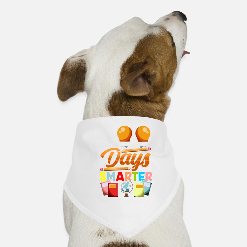 100 Days Smart Funny Sayings Team Sweet Dog Bandana