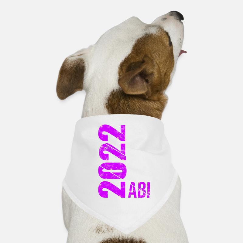 Abitur 2022 Geschenk Junge Mädchen Abi 2022 Hunde-Bandana