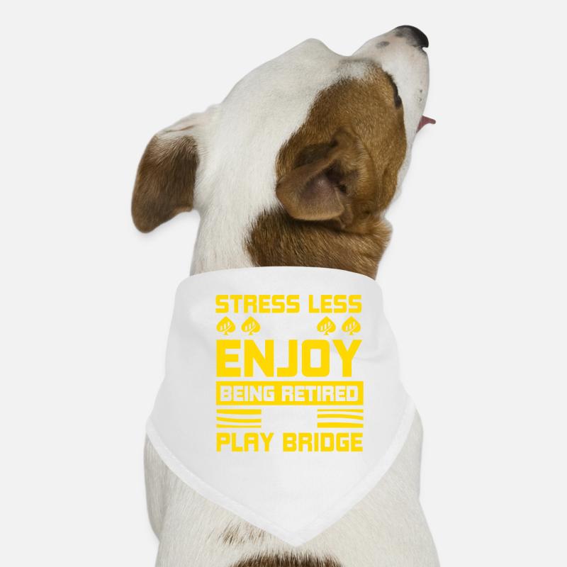 Moins de stress et profiter de la retraite Bandana pour chien