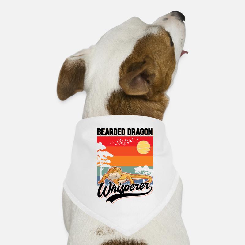 Bartagamen Flüsterer Bearded Dragon Whisperer Hunde-Bandana
