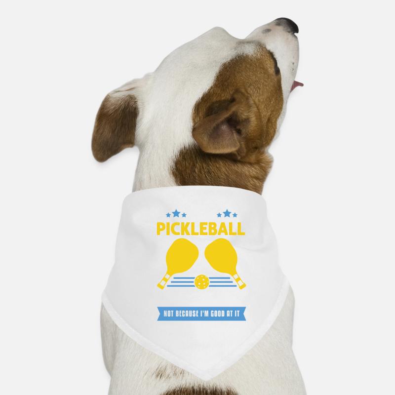 I Play Pickleball Because I Like It Dog Bandana