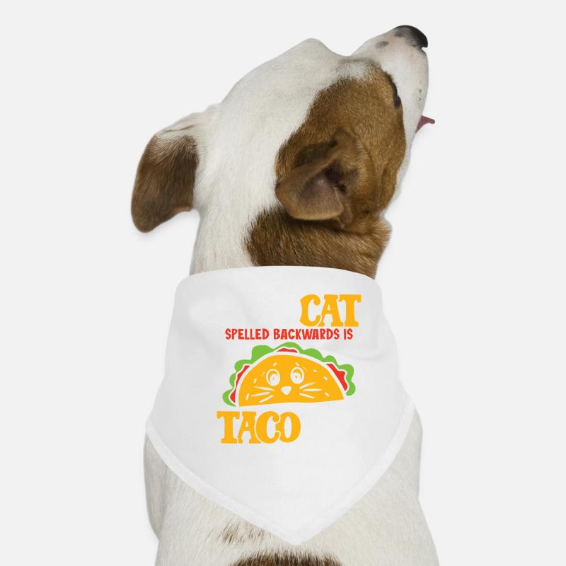 Taco Cat Dog Bandana