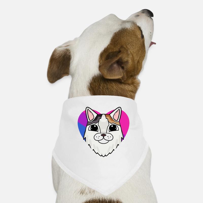 Bisexual Turkish Van Cat Gift Dog Bandana