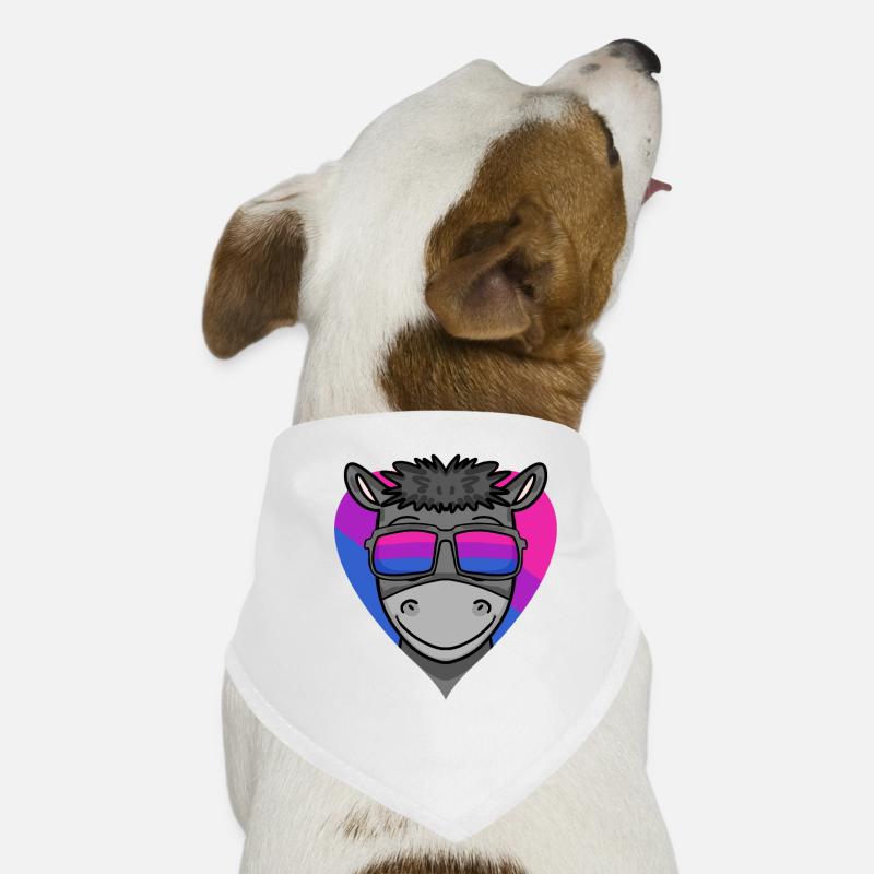 Bisexuell Esel Geschenk Hunde-Bandana