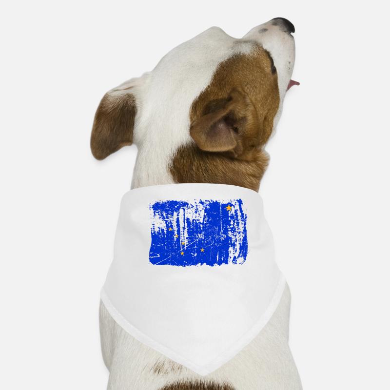 Cadeau du drapeau de l’Alaska Bandana pour chien