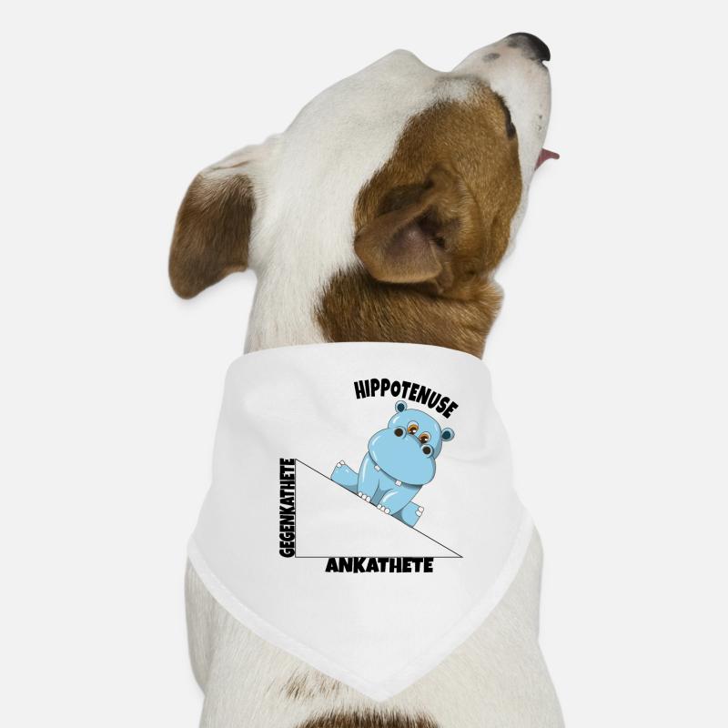 Math Hippotenuse Angular Function Hypotenuse Hippo Dog Bandana