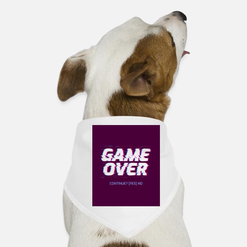 Game Over - Gioco Bandana per cani