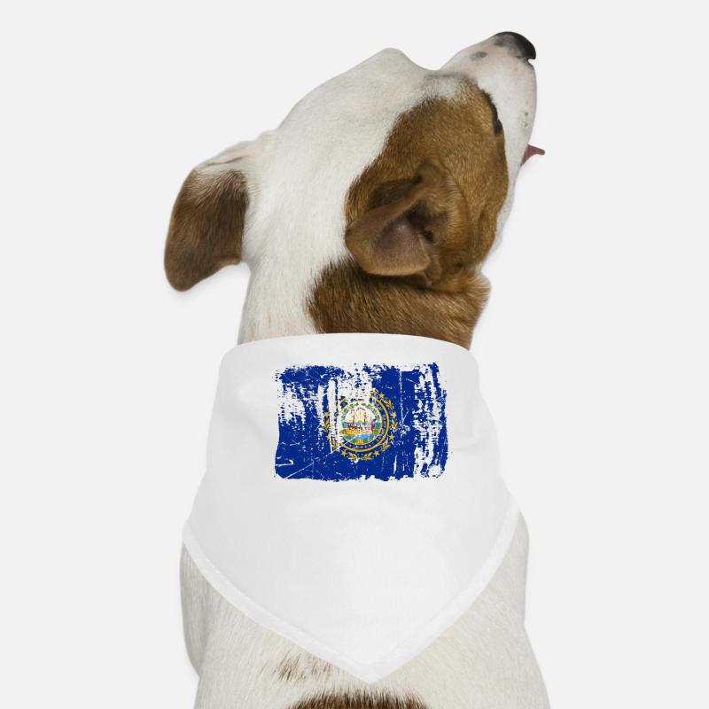 Geschenk Der Einwohner Von New Hampshire Hunde-Bandana