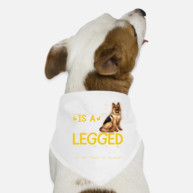 Deutscher Schäferhund Liebe Vierbeiniges Wort Hunde-Bandana