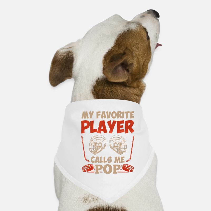 My Favorite Player calls me Pop Hunde-Bandana