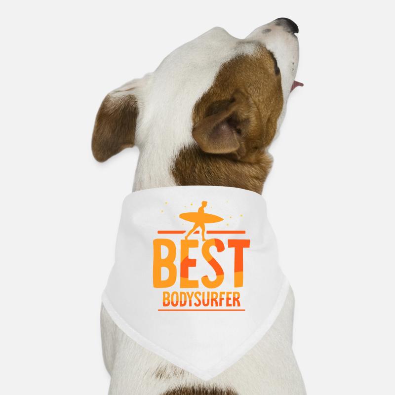 Bester Bodysurfer Bodysurfen Bodysurfing Bodysurf Hunde-Bandana