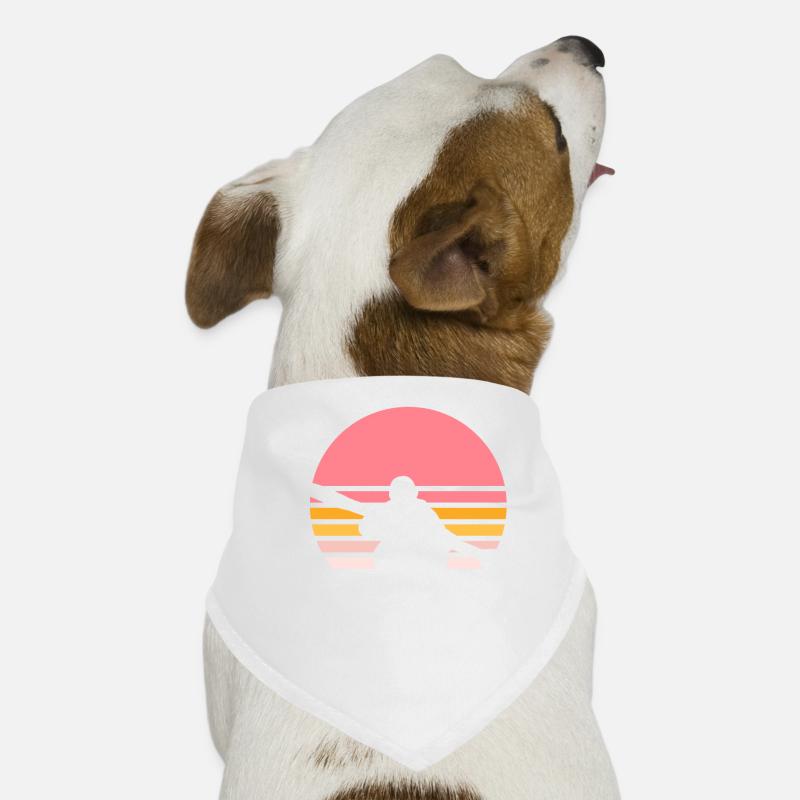 Ruderer Ruderboot Rudersport Rudern Ruder Hunde-Bandana
