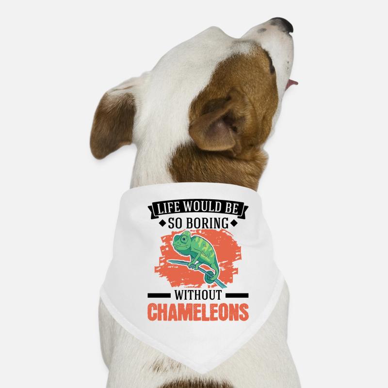 Chameleon Cadeau Caméléon Bandana pour chien