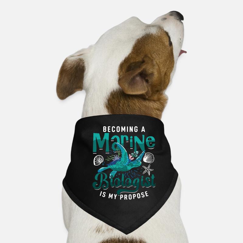 Marine Science Design for an Ocean Student Hunde-Bandana