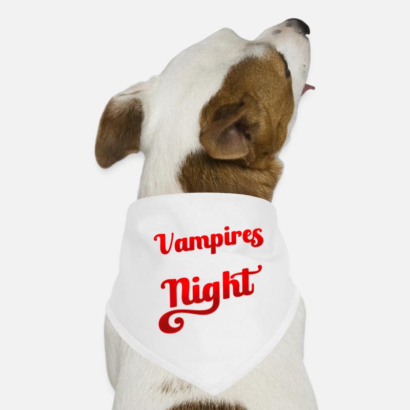Nur Vampire Arbeiten Nachts Tagschicht Sprüche Hunde-Bandana