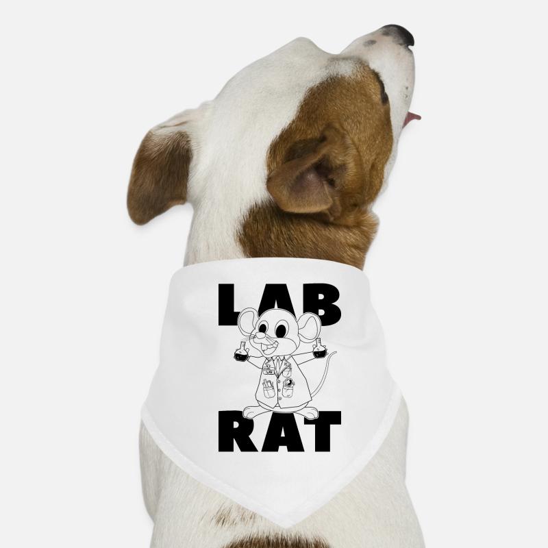 Labortechniker Lab Rat Wissenschaft Geschenkidee Hunde-Bandana