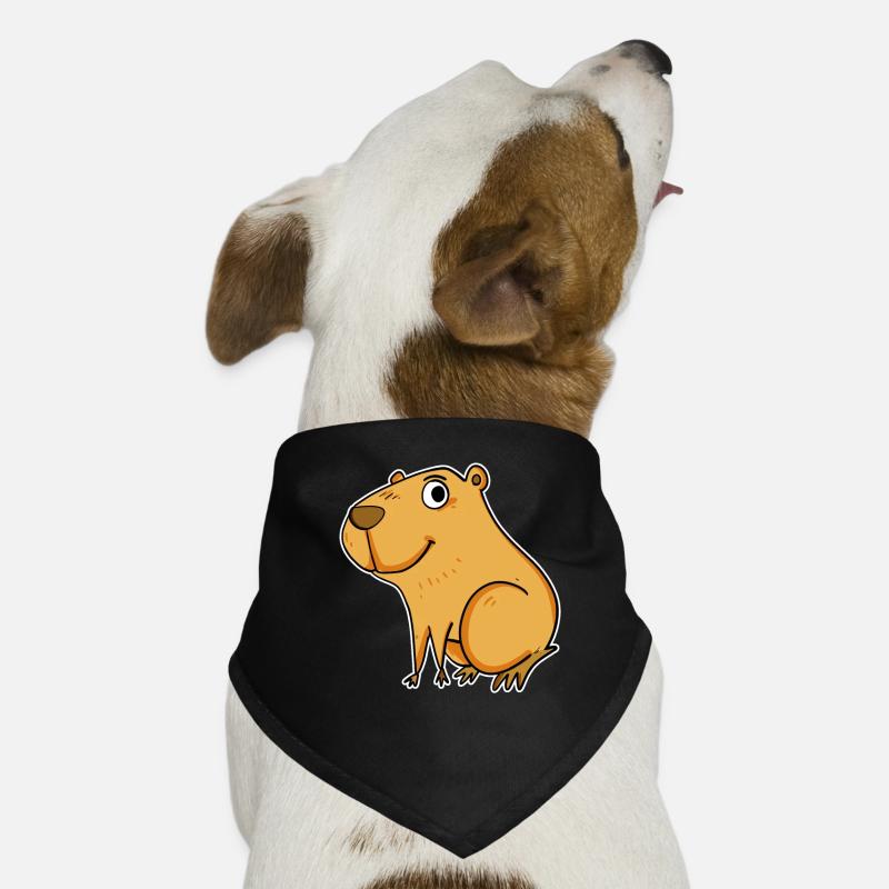 Capybara Wasserschwein Bandana pour chien