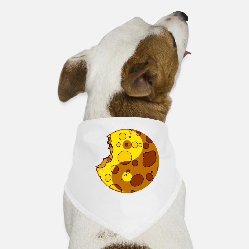 Cheese Yin Yang Dog Bandana