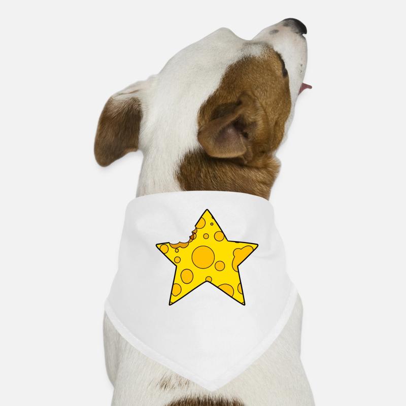 Käse Stern Hunde-Bandana