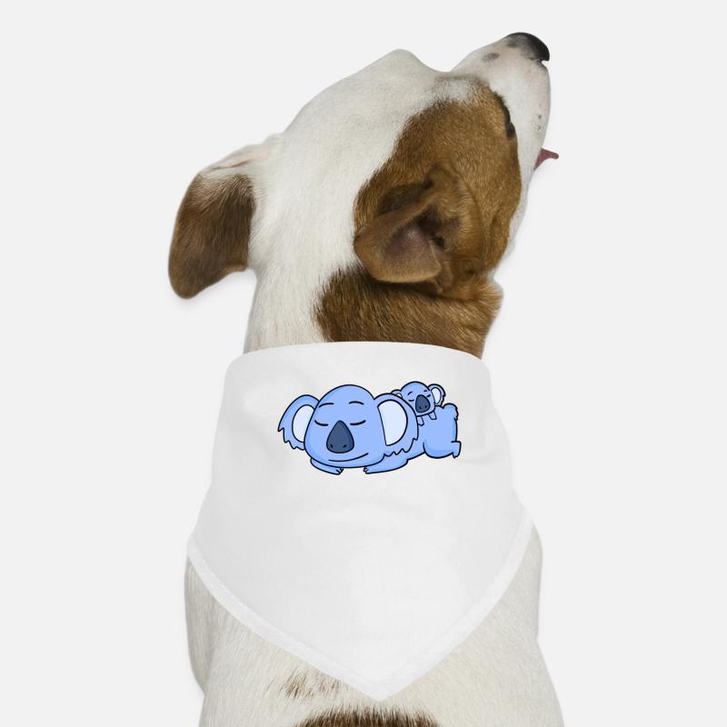 Koala Dad with Baby Koala Dog Bandana