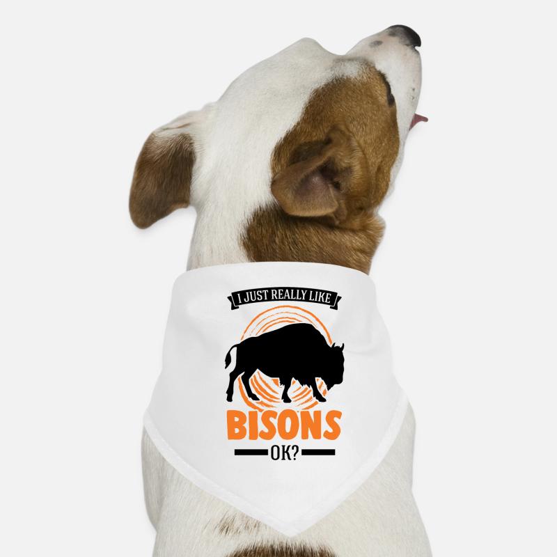 I just really like Bison's Water Buffalo Buffalo Buffalo Dog Bandana