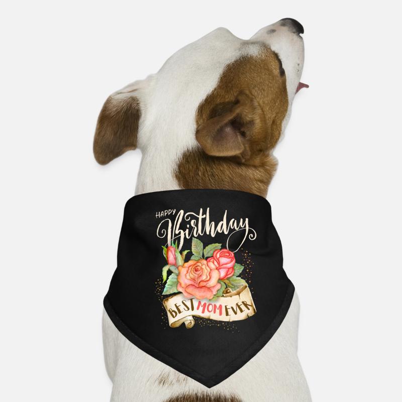 Joyeux anniversaire, Anniversaire Maman-Maman, Maman-Mère Bandana pour chien