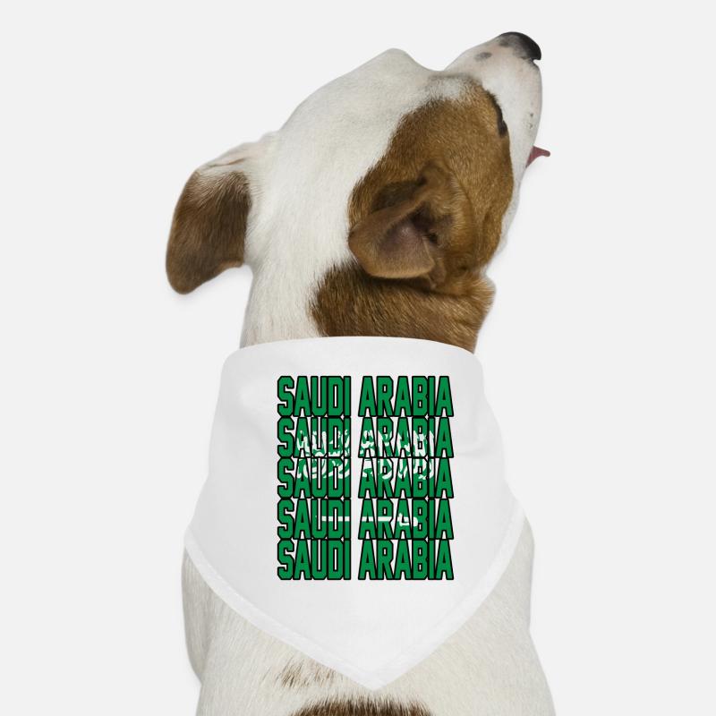 Arabie Saoudite Bandana pour chien
