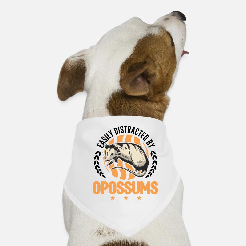 Facilement distrait par Opossums Possum Beutelratte Bandana pour chien