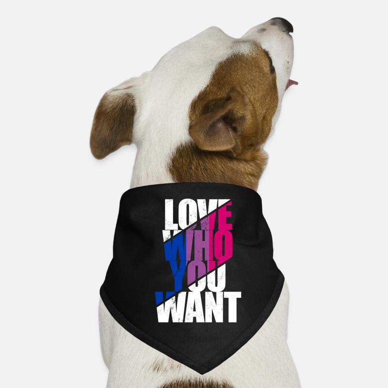 LGBT Regenbogen Gay Pride Homo Lesbisch Schwul Hunde-Bandana