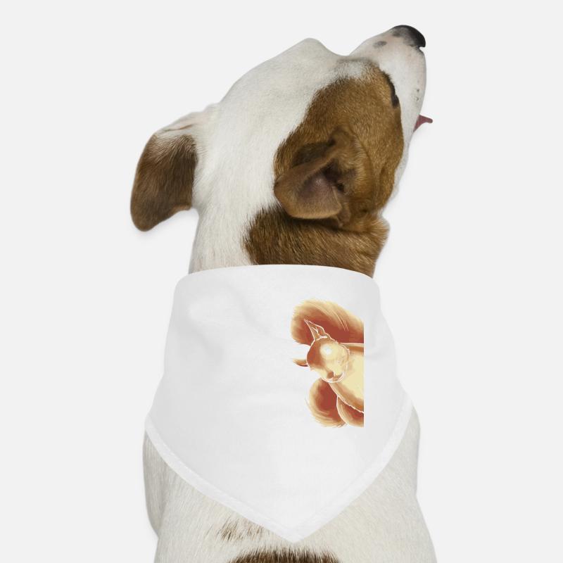 Funny squirrel, squirrel, squirrel Dog Bandana