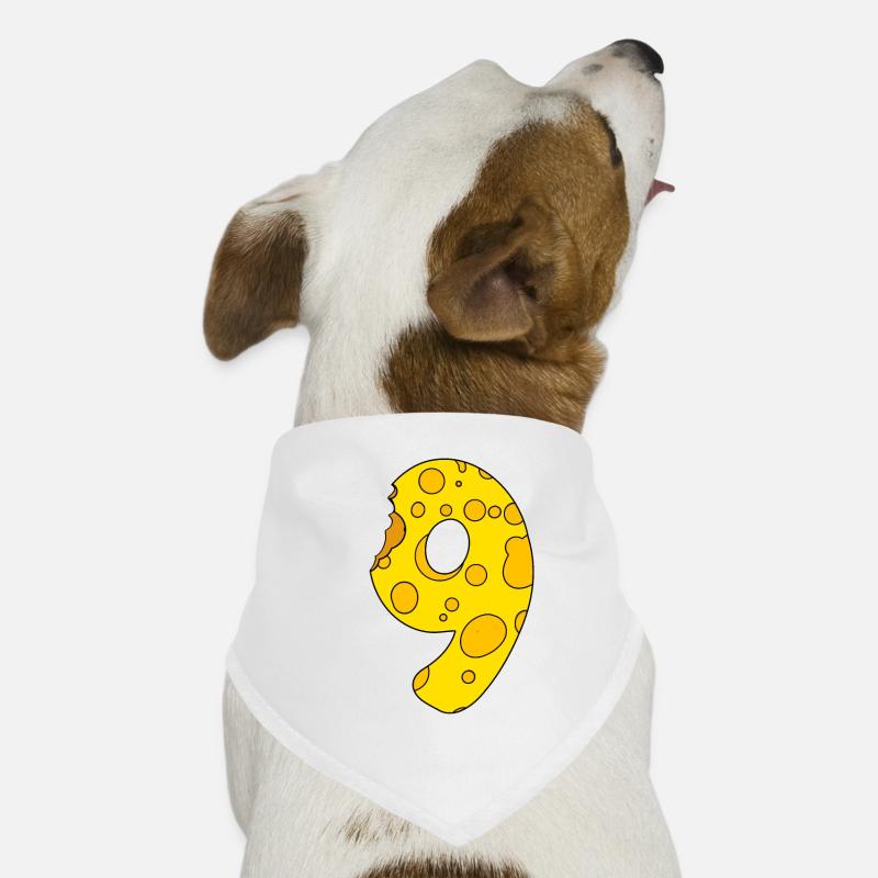 Fromage numéro 9 Bandana pour chien