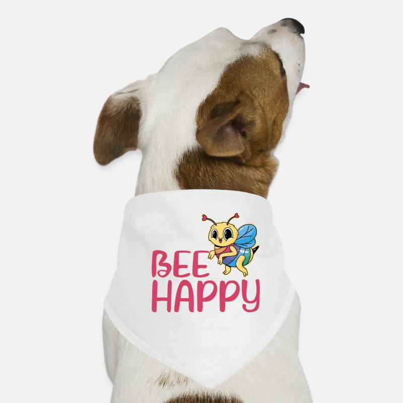 Don't Worry Bee Happy 29 Hunde-Bandana