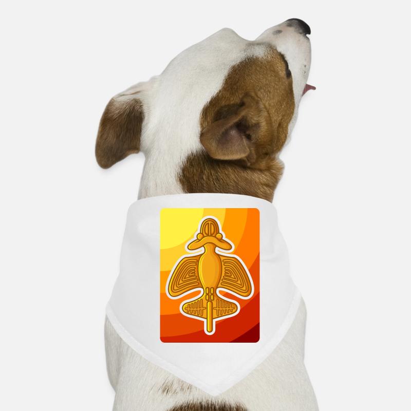Ancient Astronaut Theory Quimbaya Airplane Dog Bandana