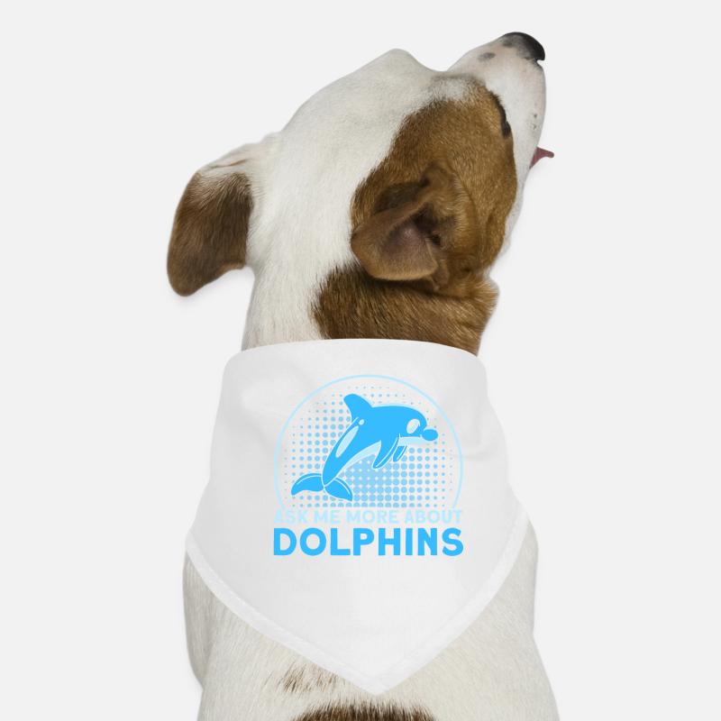 Dolphin Dolphin Lover Animal Dolphins Gift Dog Bandana