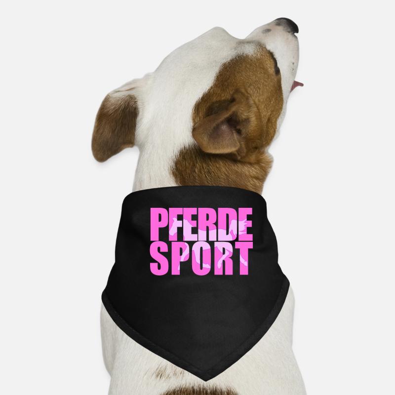 Pferde Sport Hunde-Bandana