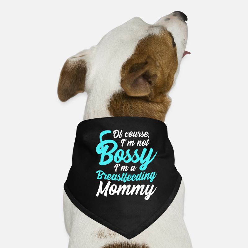 Silent Bossy Mère allaitante normalisée Bandana pour chien