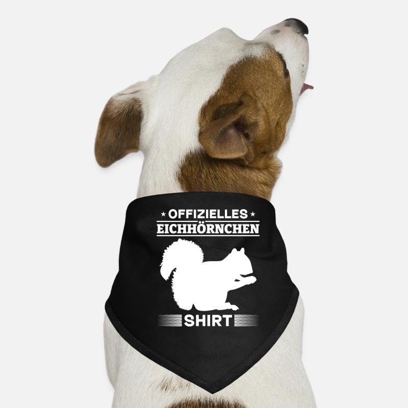 Eichhörnchen Offizielles Eichhörnchen Shirt Hunde-Bandana