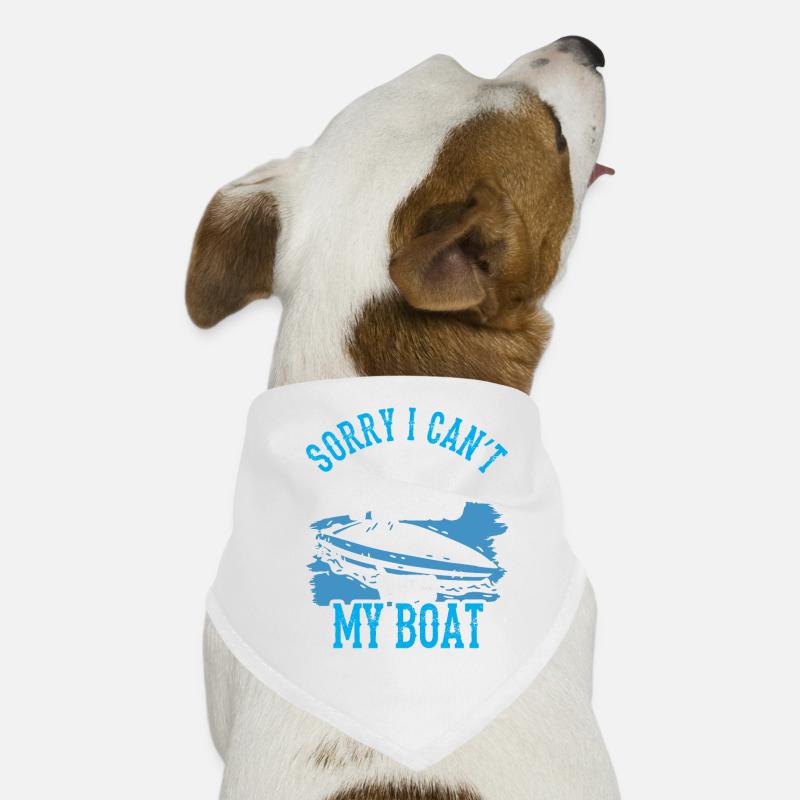 Kann Leider Nicht Ich Habe Pläne Mit Meinem Boot Hunde-Bandana