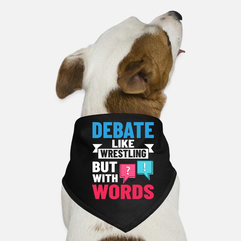 Debate Political Discussion Debate Argument Dog Bandana