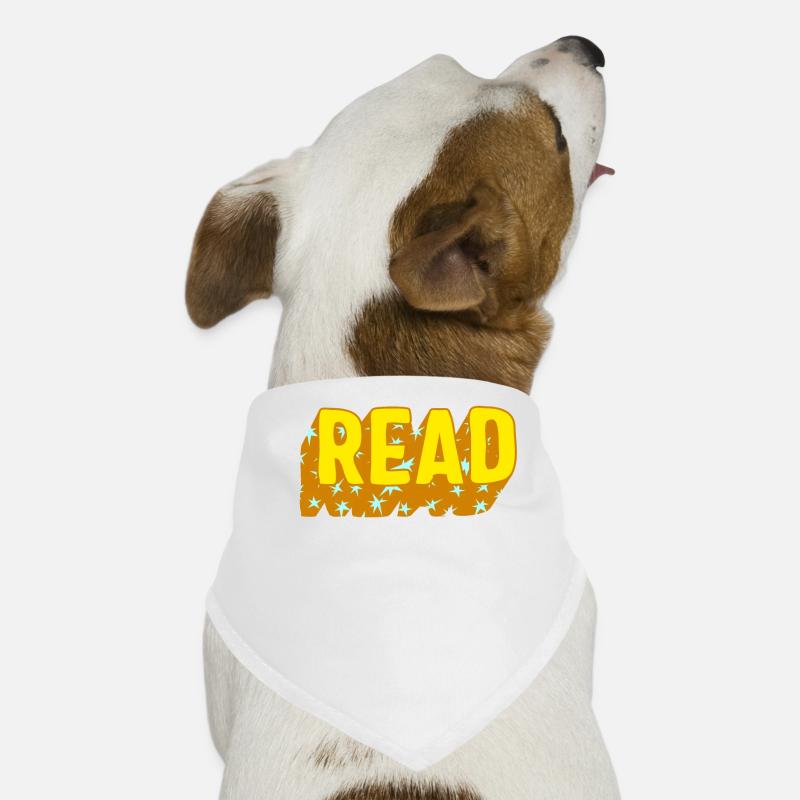 Reading Shirt, Read Tee, Funny Book Nerd Book Dog Bandana