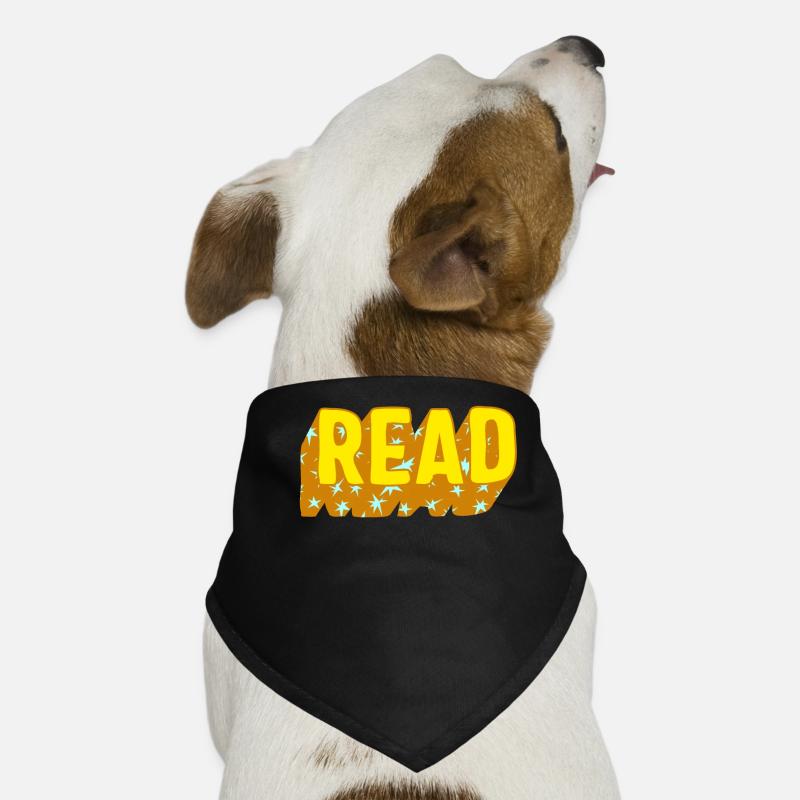 Leseshirt, Read Tee, Funny Book Nerd Book Hunde-Bandana