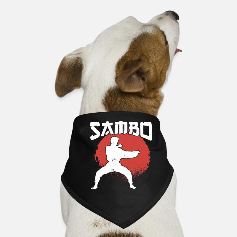 Sambo Training Martial Arts Trainer Martial Arts Dog Bandana