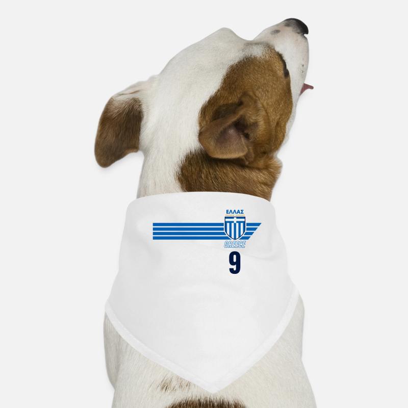 Grèce Hellas Grèce Football grec Bandana pour chien
