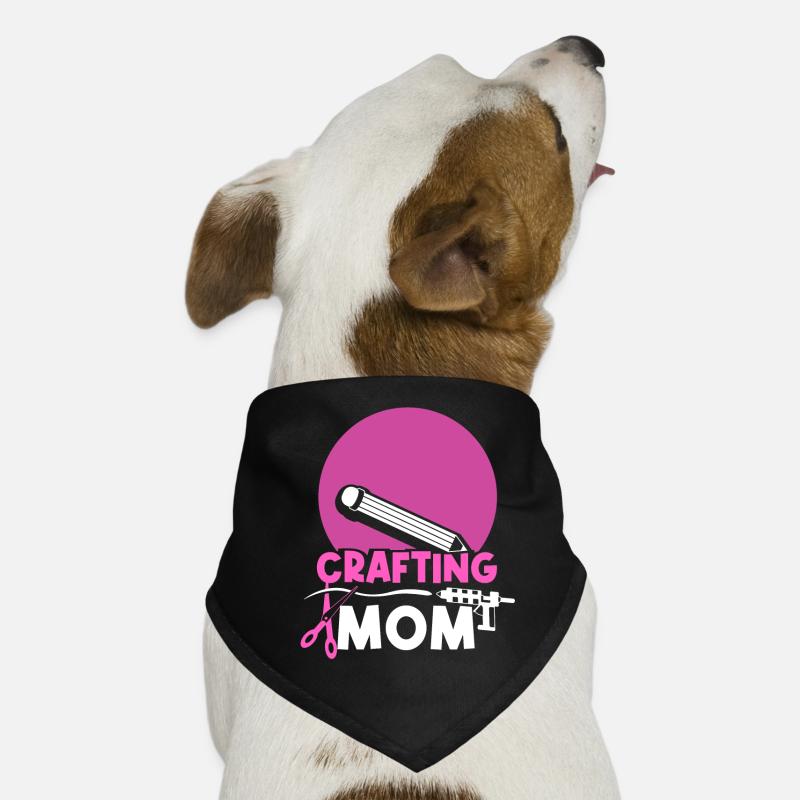 Basteln Mama Bastel Mutter Bastler Hunde-Bandana