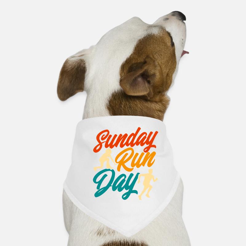 Joggen Läufer Halb Marathon Geschenk Hunde-Bandana