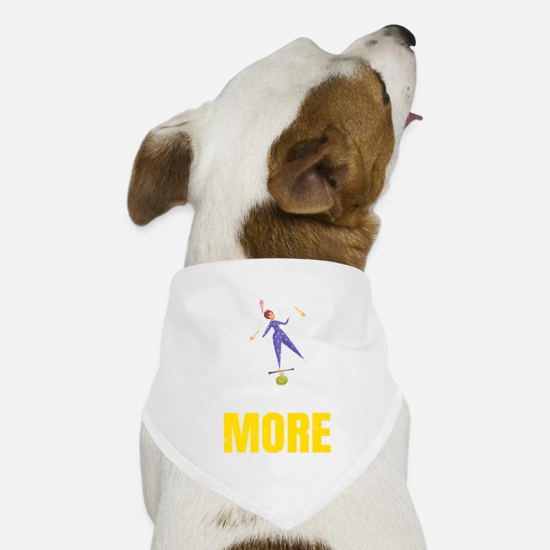 Worry Less Juggle Juggling Juggler Dog Bandana