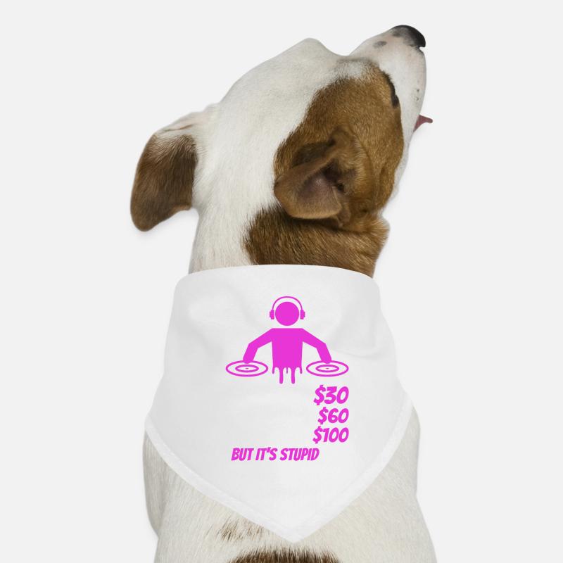 Demande de DJ Bandana pour chien