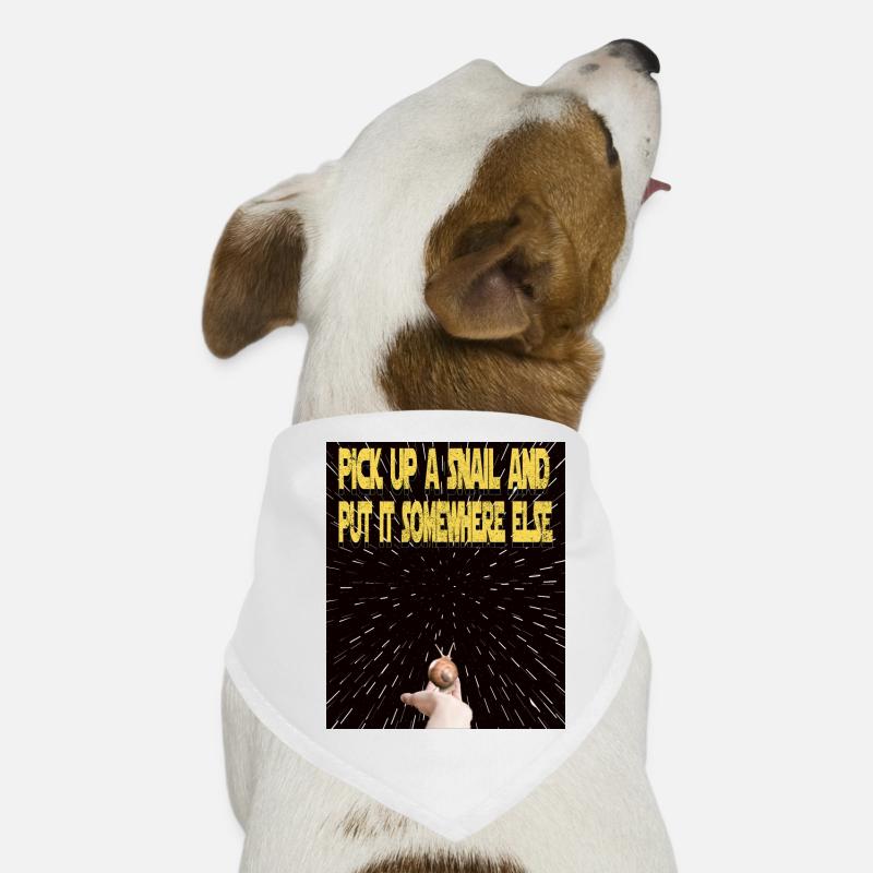 Escargot spatial Escargot spatial Levage Bandana pour chien