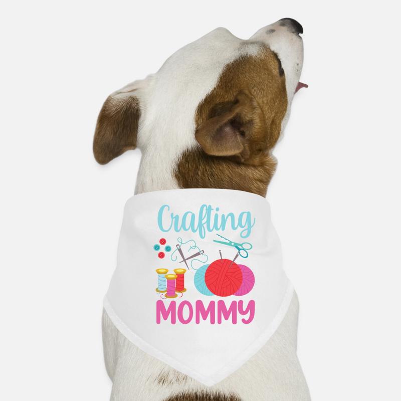 Bastel Mama Bastler Basteln Mutter Hunde-Bandana