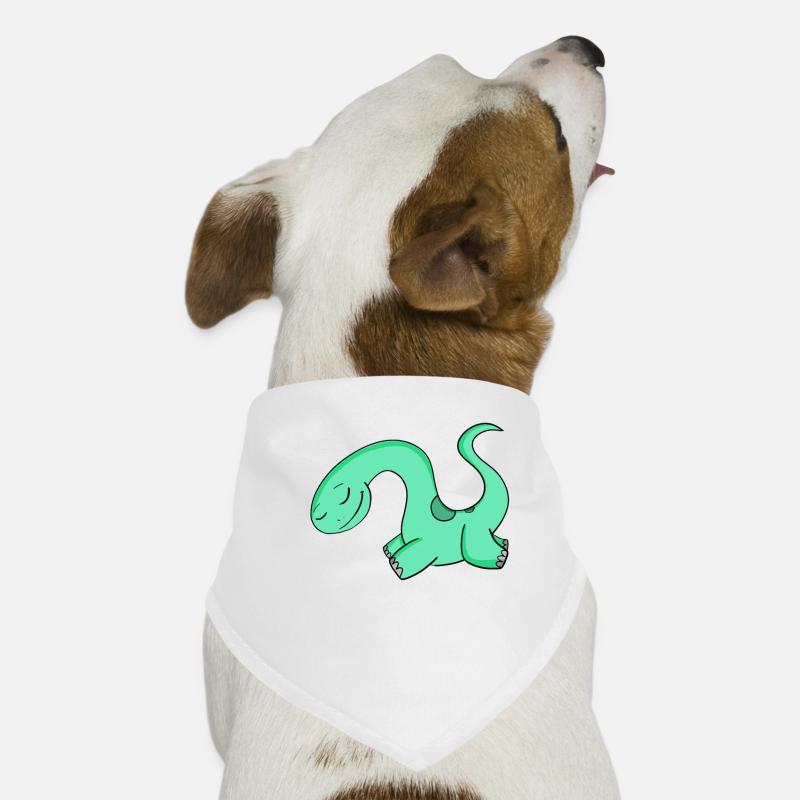 Dinosaur Motif Dog Bandana
